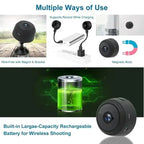 V380 A9 Mini Camera Full Hd Camera 1080p Wifi With Stand