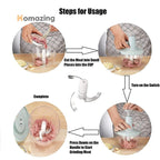 Hand Pat Food Processor / Hand Push Chopper Machine Food Processor Vegetable Chopper 1500ml Capacity