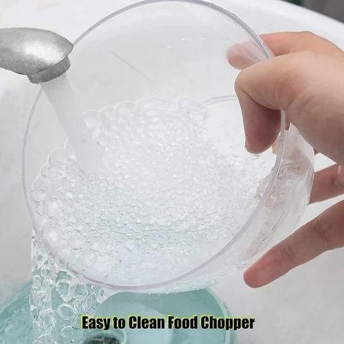 Hand Pat Food Processor / Hand Push Chopper Machine Food Processor Vegetable Chopper 1500ml Capacity
