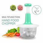 Hand Pat Food Processor / Hand Push Chopper Machine Food Processor Vegetable Chopper 1500ml Capacity