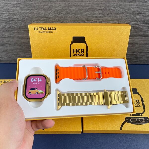 Hk 9 Ultra Max Smart Bluetooth Calling Wireless Watch For Men & Women
