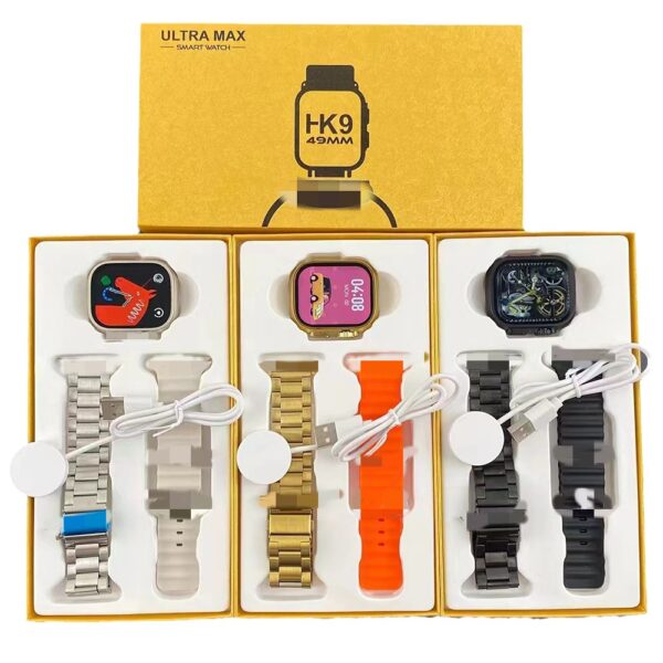 Hk 9 Ultra Max Smart Bluetooth Calling Wireless Watch For Men & Women