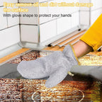 Multipurpose Wire Dishwashing Gloves | Dishwashing Rags For Wet And Dry, Steel Wire Miracle Cleaning Cloth With Glove Shape