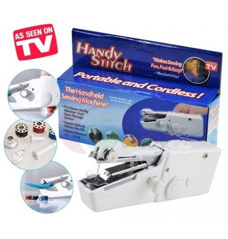 Sewing Machine Mini Handy Stitch Machine | Portable Sewing Machine Battery Operated(instant Stitching)